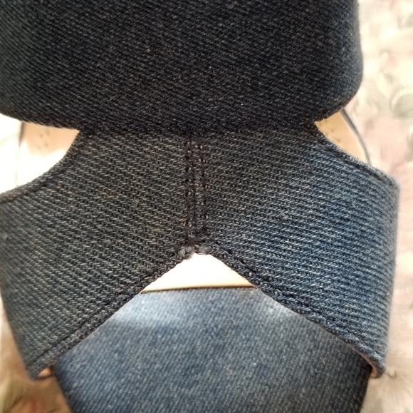 IMPO Denim 2tone heels - Picture 5 of 7